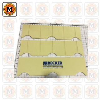 Пластиковые лопатки BECKER 900515 00003 оригинал WN 150-072 комплект 3 пластины 250*69*5 мм 900515 00003 U 5.300