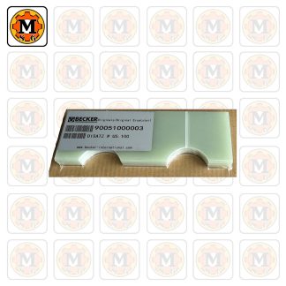 90051000003 WN 150-070 оригинальные пластиковые лопатки 900510 00003 вакуумный насос BECKER U 5.70 - 5.100 комплект 3 пластины